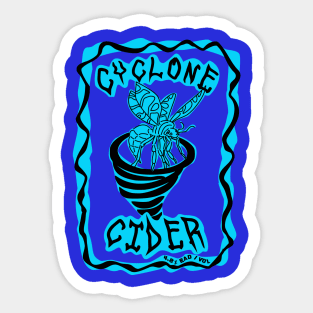 Cyclone Cider Sticker